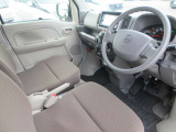 視界が良く運転性の良いフロントシート