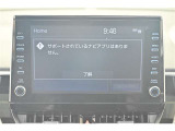 【ディスプレイオーディオ】視認性が高いディスプレイ付きオーディオを装備、操作性も良好で直感的なソース選択が可能です。