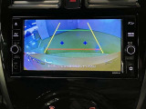 バックギアに入れると、このように後方が映し出されます!最終確認はご自身の目と耳で必ず行ってください!安全第一で!