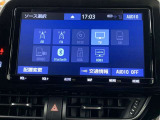 フルセグテレビ、DVD、CD、ブルートゥースオーディオなどが楽しめます。