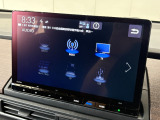 ホンダ純正ナビ付き!ラジオ、テレビ、CD、DVD、豊富な機能が充実しています。