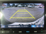 バックが苦手な方にもオススメなバックカメラ付き!広い画角で広範囲も見渡せます。
