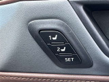 ★シートメモリー★運転席のシートポジションを記憶します!シート位置を変更しても記憶したポジションへ戻すことができます!