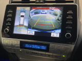【パノラミックビューモニター】専用のカメラにより、上から見下ろしたような視点で360度クルマの周囲を確認することができます☆死角部分も確認しやすく、狭い場所での切り返しや駐車もスムーズに行えます。