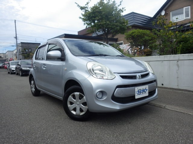 パッソ 1.0 X Lパッケージ 4WD ナビ TV Bluetooth エンジンスターター