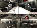 パドルシフト☆手動で変速することが出来ます♪AT車でありながら、MT車のような操作が楽しめます♪