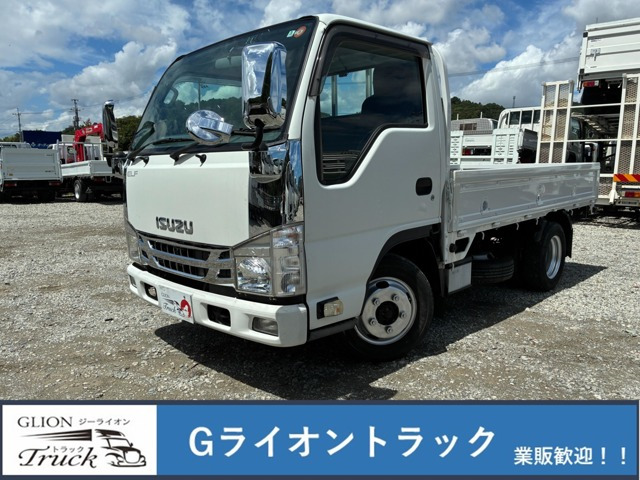エルフ  2t積・平ボディ・ナビ付・AT