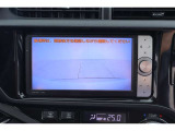 バックカメラが付いているので後方確認が非常にしやすいです。今や運転初心者も熟練者も必須装備!ついていて損はないですね♪