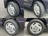 165/65R13 ホイールキャップ仕様です。