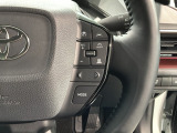 クルーズコントロールを装備しています。高速道路などで一定の速度で走ってくれるので運転が楽ですよ!速度を設定できますので、スピードの出しすぎにも注意できます。