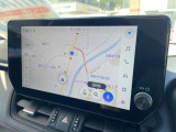 【10.5インチディスプレイオーディオプラス】インパクトのある大画面でナビ操作可能!Bluetooth機能はもちろん、スマホナビアプリの連携もできますよ!
