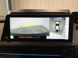 全周囲カメラで危険察知。狭い駐車場でも安心して駐車できます☆