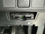 ETC車載器付きです。高速道路の料金所もスムーズに通過できます。