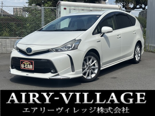 プリウスα 1.8 G ツーリングセレクション モデリスタエアロ/7人乗り/純正9型SDナビ/