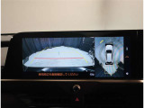 パノラマビューです。全周囲確認できるので、駐車時などに便利です♪