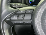 ステアリングスイッチ装備!運転しながら手元でオーディオの操作などができます。