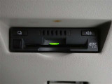 ETC車載器付きです。高速道路の料金所もスムーズに通過できます。