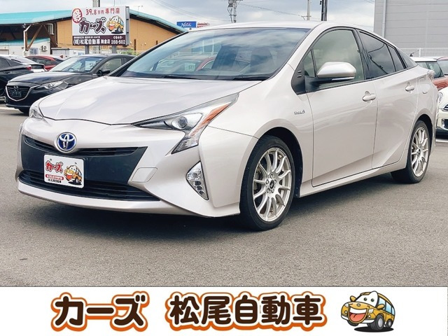 プリウス 1.8 S 社外ナビ フルセグTV DVD再生 Bluetooth