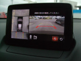360&deg;ビューモニターを搭載しています。コーナーセンサーと合せてお使いいただくことで、安全、安心にお車の取り回しを行っていただけます。