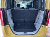 4名乗車でも荷物スペースは確保されています。