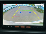 【バックカメラ】駐車時の後方を映像で確認できます