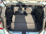 リヤシートアレンジで荷室を確保!