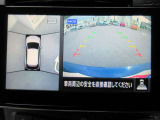 車の真上から見下ろしたような360度視界の良い『アラウンドビューモニター』です♪♪ 苦手な狭い駐車場、暗い所でも確認ができてとっても安心です♪♪