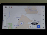 ナビゲーション付き。タッチパネル式で使いやすく、お出かけもラクラクです。