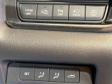 【2Wayドライビングポジションメモリー機能】お二人のシートパターンを記憶することができますので、運転時はボタン一つでシート調節できますね。