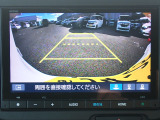 ◆【リアカメラ】が装着されています。リバースに入れるだけで映ります。後方の安全確認や、狭い駐車場での車庫入れ、雨の日や夜間など視界の悪い時に便利です。安全にバックする為には欠かせない装備です。