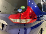 視認性がいいテールランプ。後続車にも存在をアピール。