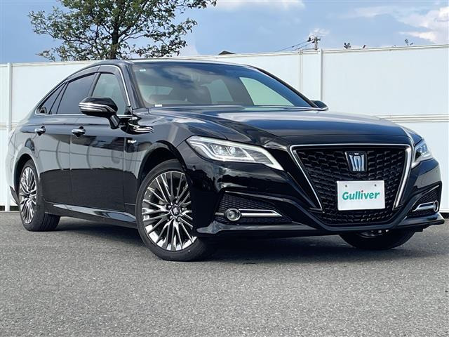 クラウン ハイブリッド 2.5 G エグゼクティブ Four 4WD 4WD 本革シート