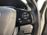 Hondaセンシングの機能のひとつ、アダプティブクルーズコントロール付!アクセルから足を離しても設定したスピードと前車との車間を保ち走行してくれます!車線維持もアシスト☆高速道路で疲労軽減ですね☆