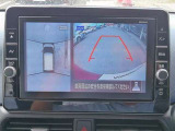 車の全周囲を確認できるアラウンドビューモニター