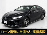 ★トヨタ カムリ WSレザーPKG★★禁煙車★黒革★TRDフルエアロ★BSM★★AppleCarPlay★ディスプレイオーディオ★★HUD★プリクラ★レーダーC★セーフティ★★クリアランスソナー★シートヒーター★