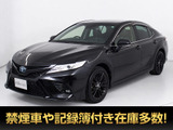 ★カムリWS ブラックエディション★★禁煙★AppleCarPlay★特別仕様車★★黒革★BSM★LDA★ディスプレイオーディオ★プリクラッシュ★レーダークルーズ★★クリアランスソナー電動シート★