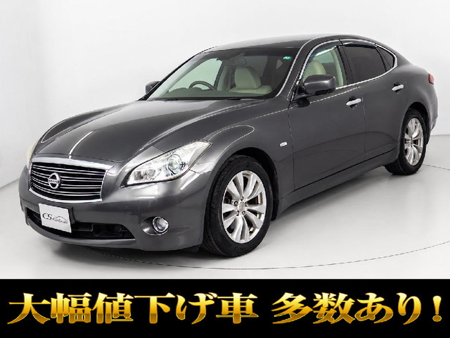 フーガ 3.7 370GT 禁煙 本革 記録簿X23 冷暖房シート