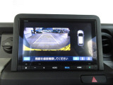バックカメラの画像です。ガイドラインがスムースな車庫入れをサポートいたします!車庫入れの安心感がアップしますね☆