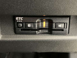 ETC車載器付きです。高速道路の料金所もスムーズに通過できます。