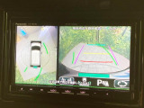 【全方位モニター用カメラ】専用のカメラにより、上から見下ろしたような視点で360度クルマの周囲を確認することができます☆死角部分も確認しやすく、狭い場所での切り返しや駐車もスムーズに行えます。
