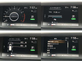 7インチ画面のアドバンスドドライブアシストディスプレイが、 バッテリーの状態をはじめ、クルマの機能設定と作動状況など、ドライバーが必要とする さまざまな情報をグラフィカルに表示。