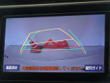 バックガイドモニターを装備しています、車庫入れもラクラクです。
