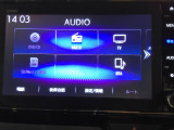 ギャザズディスプレイオーディオ。Bluetoothオーディオ対応なので、お気に入りの音楽をお楽しみいただけます。