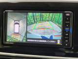 【パノラマモニター】専用のカメラにより、上から見下ろしたような視点で360度クルマの周囲を確認することができます☆死角部分も確認しやすく、狭い場所での切り返しや駐車もスムーズに行えます。