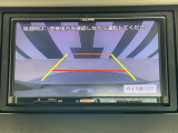 バックカメラ付きで後方の確認も安心です!スムーズな駐車・車庫入れをサポートいたします!