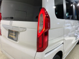 視認性がいいテールランプ。後続車にも存在をアピール。