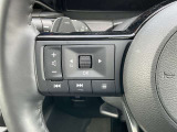 ステアリングスイッチで、オーディオ等のコントロールが可能