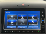 ★オーディオメニューです。スマートフォンとの連携が可能です♪視認性に優れており、使い勝手も良好です。