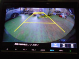 ギヤをRに入れるとナビの画面に後ろの映像が映るリヤカメラ付!後退時の安全確認やコンディションの悪い視界でもカラーバックモニターがドライバーをサポート☆☆☆