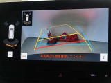 バックガイドモニターを装備しています、車庫入れもラクラクです。